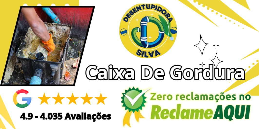 Desentupimento Caixa de Gordura