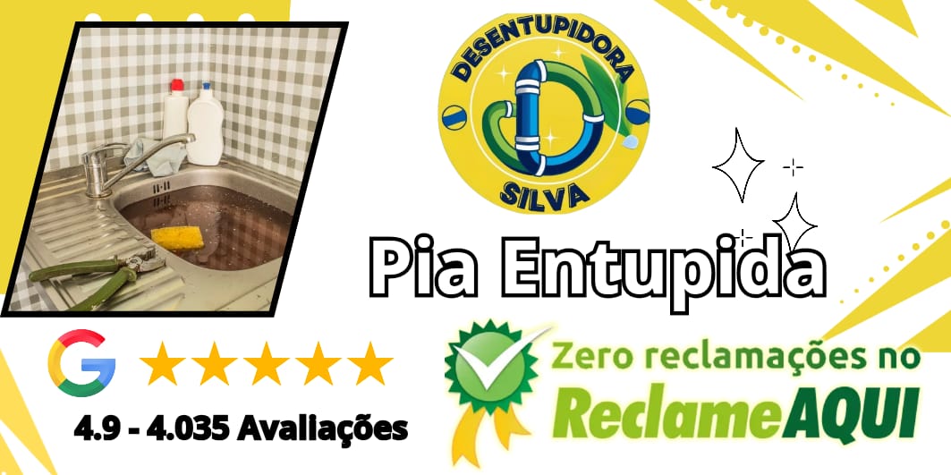 Desentupimento Pia
